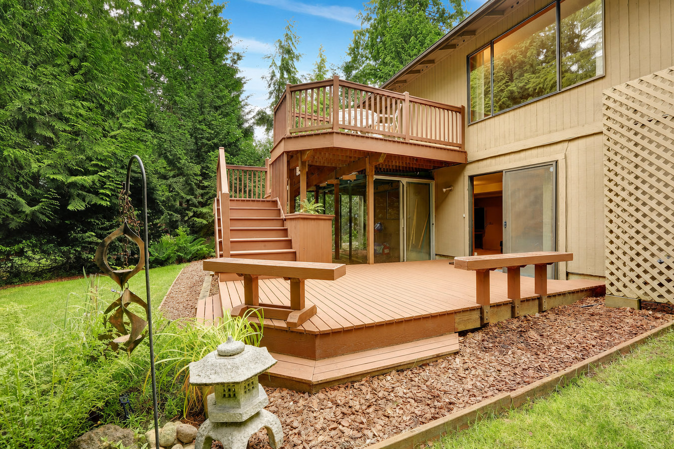 Custom deck design and build