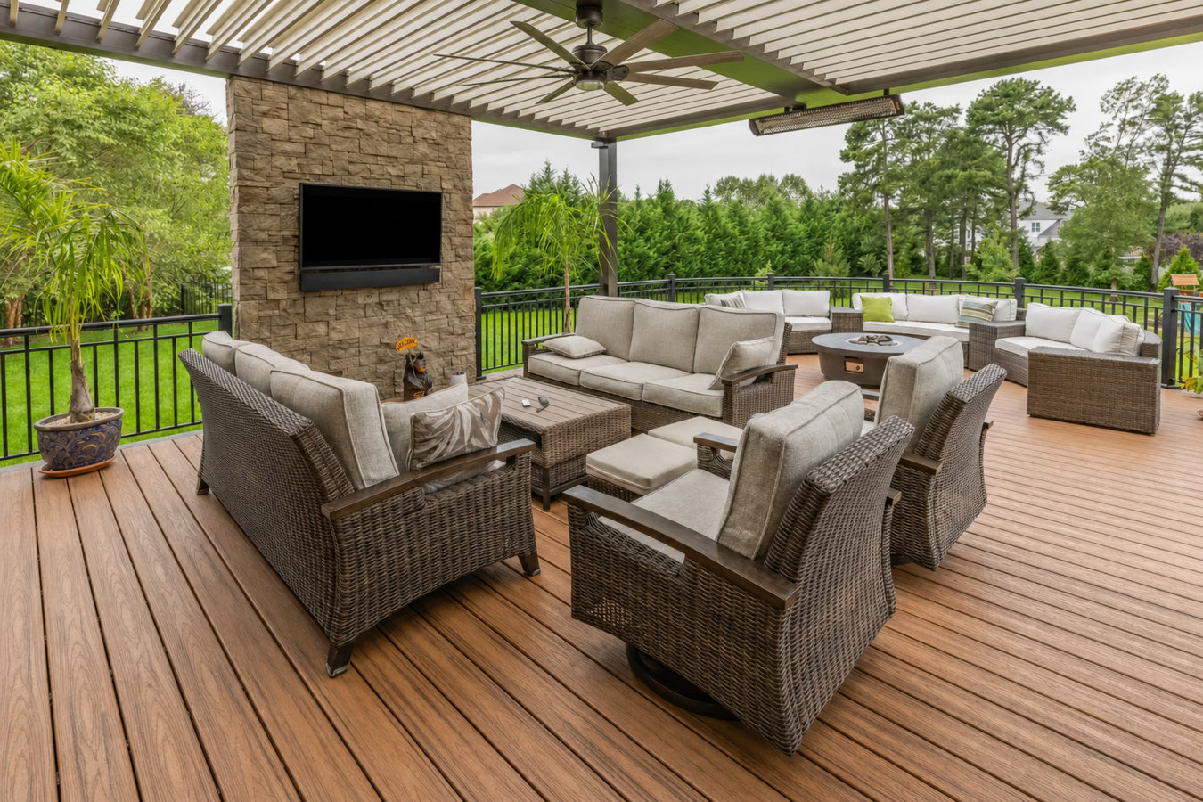 Pergola installation